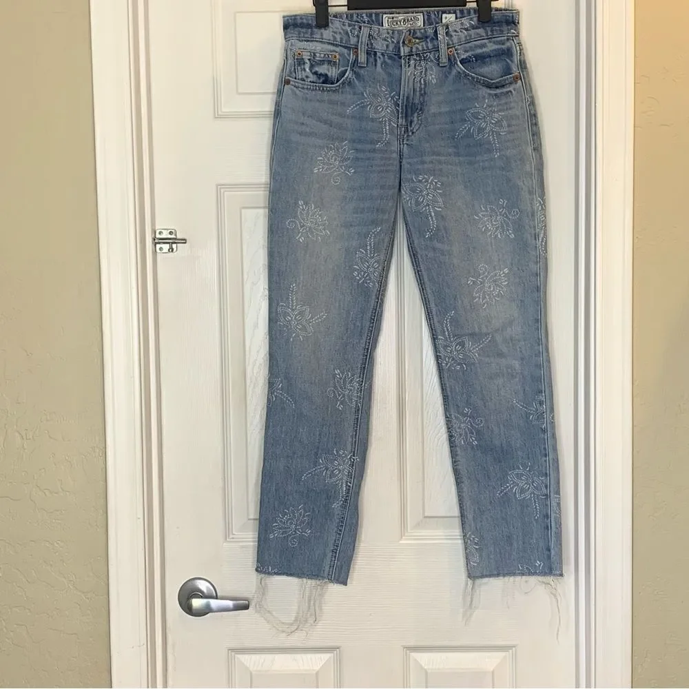 Lucky Brand Sienna Slim Boyfriend Jeans Size 0/25